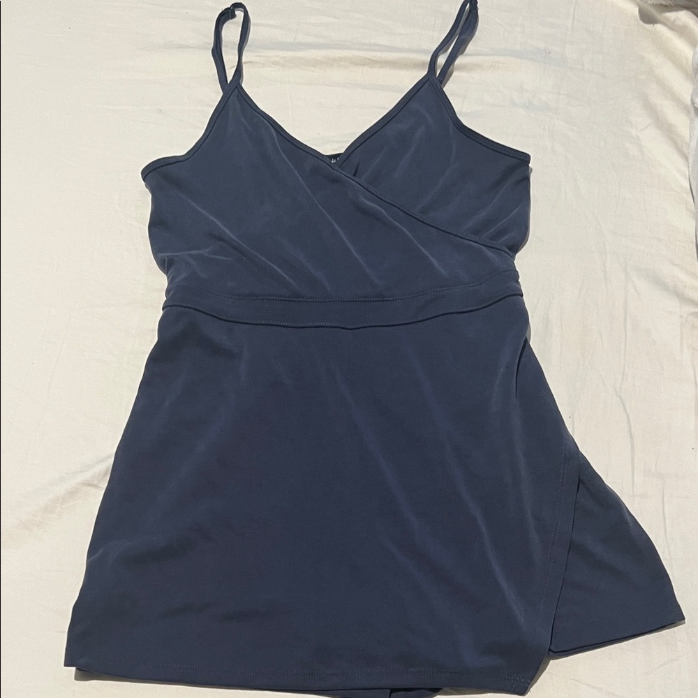 Abercrombie & Fitch romper dusty blue